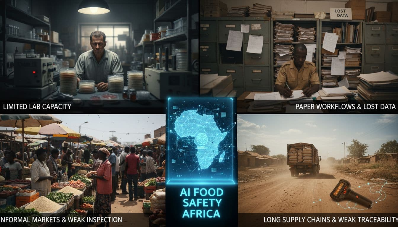 AI Food safety Africa challenges