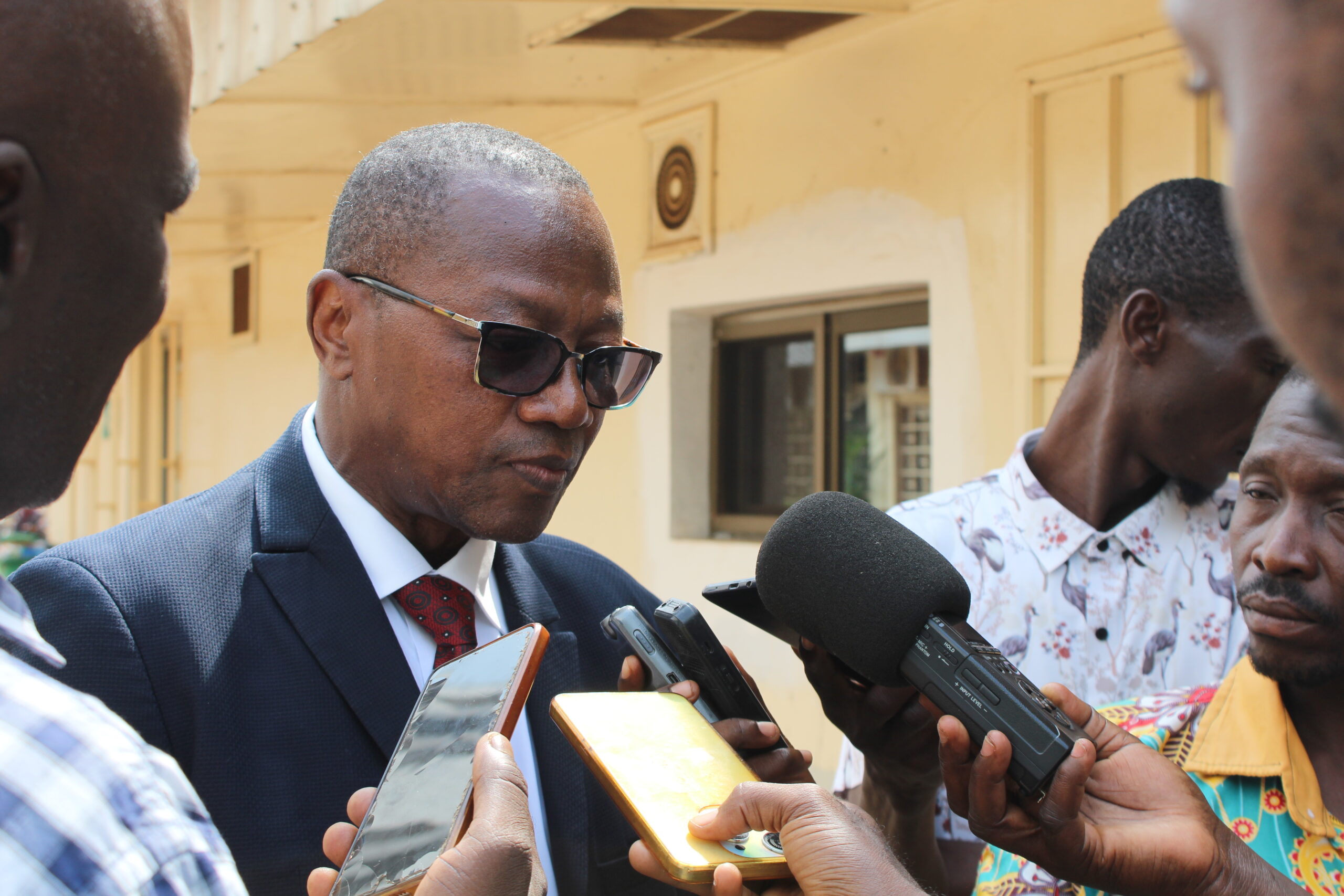 Food Safety in Central African Republic. Dr Blaise Ouattara Food safety in Central African Republic. Dr Blaise Ouattara speaking to local media